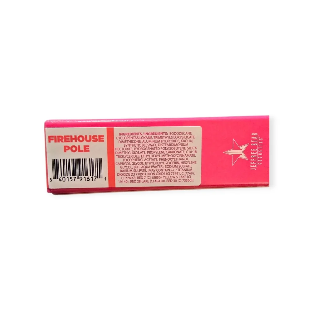 Jeffree Star Mini Velour Liquid Lipstick - Firehouse Pole, RARE, NEW